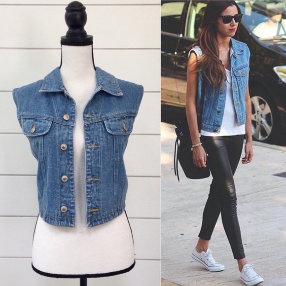 Salevintage 8s Denim Vest 